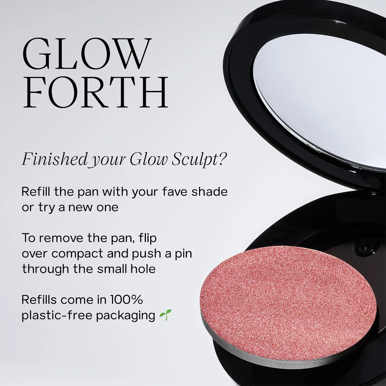 Saie Glow Sculpt Multi-Use Cream Highlighting Blush - Pinkglow (Cool Pink) - Image 10