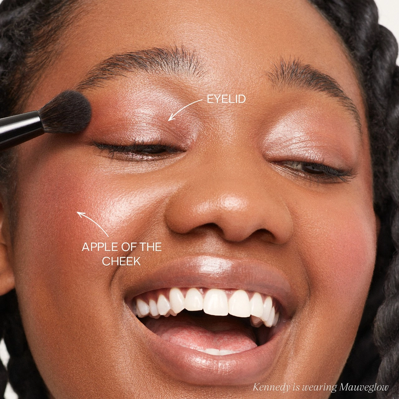 Saie Glow Sculpt Multi-Use Cream Highlighting Blush - Mauveglow Refill - Image 4