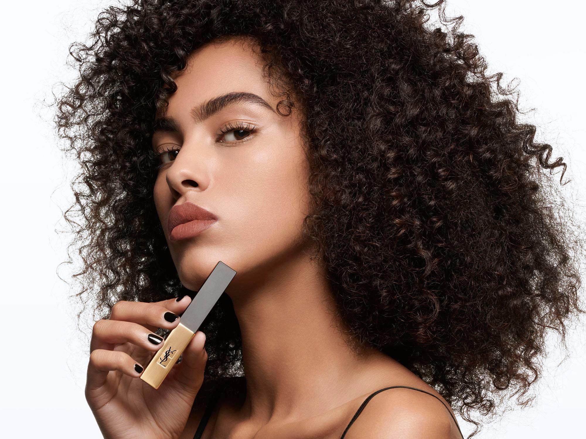 Yves Saint Laurent Rouge Pur Couture The Slim Matte Lipstick Color: 36 Pulsating Rosewood - Image 3