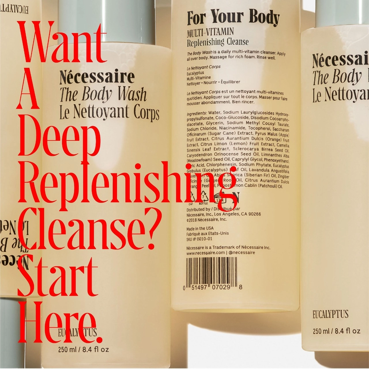 Nécessaire The Body Wash - Eucalyptus, Hydrating, Vegan, 3.4 oz / 100 mL - Image 19