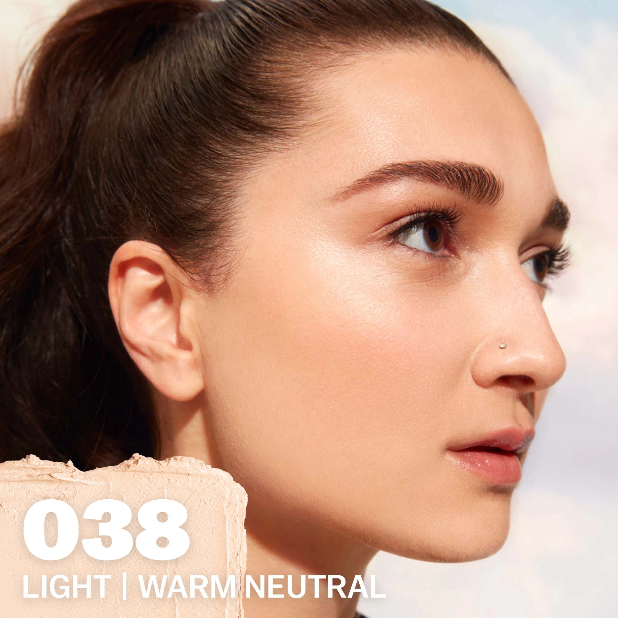 BASMA Foundation Stick for Hydrating, Buildable Coverage and Natural Finish - Color 38 - Image 3