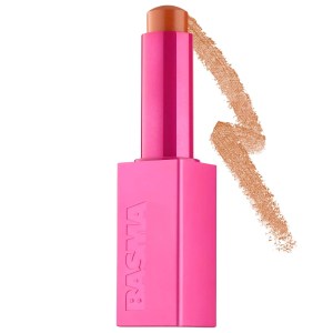 BASMA Foundation Stick for Hydrating, Buildable Coverage and Natural Finish - Color 9, Deep Skin with Warm Golden Undertones