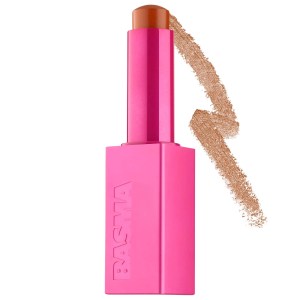 BASMA Foundation Stick for Hydrating, Buildable Coverage and Natural Finish - Color 7, Deep Skin with Warm Golden Undertones