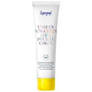 Supergoop! Unseen Sunscreen Body SPF 40 3.4 oz / 100 mL Natural Finish Liquid Formula