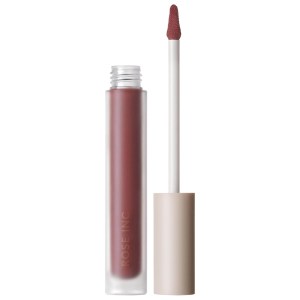 ROSE INC Lip Cream Longwearing Matte Liquid Lipstick with Squalane - Color: A Glimpse