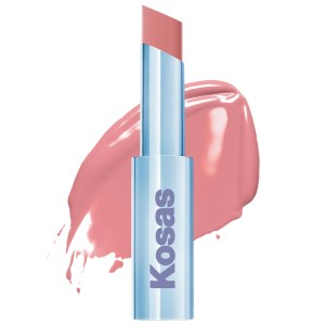 Kosas Wet Stick Moisturizing Shiny Sheer Lipstick with Ceramides - Malibu, Cool Mauvey Pink