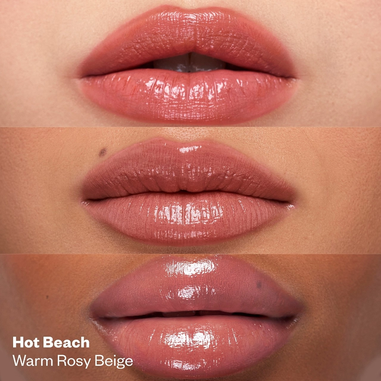 Kosas Wet Stick Moisturizing Shiny Sheer Lipstick with Ceramides - Hot Beach - Image 3