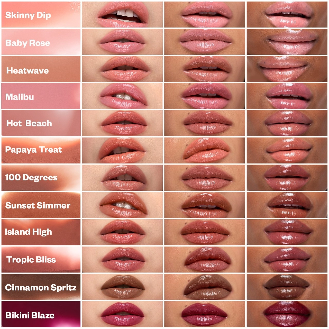 Kosas Wet Stick Moisturizing Shiny Sheer Lipstick with Ceramides - Island High (Warm Toasty Red) - Image 5