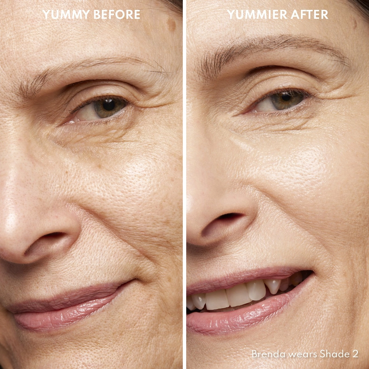 Danessa Myricks Beauty Yummy Skin Soothing Serum Skin Tint Foundation with Peptides + Ceramides Color 2 - Fair Skin with Neutral Undertones - Image 2