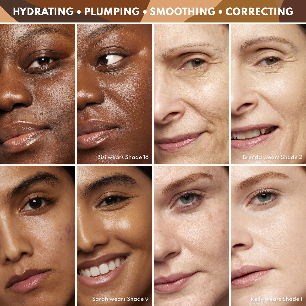 Danessa Myricks Beauty Yummy Skin Soothing Serum Skin Tint Foundation with Peptides + Ceramides Color 2 - Fair Skin with Neutral Undertones - Image 6