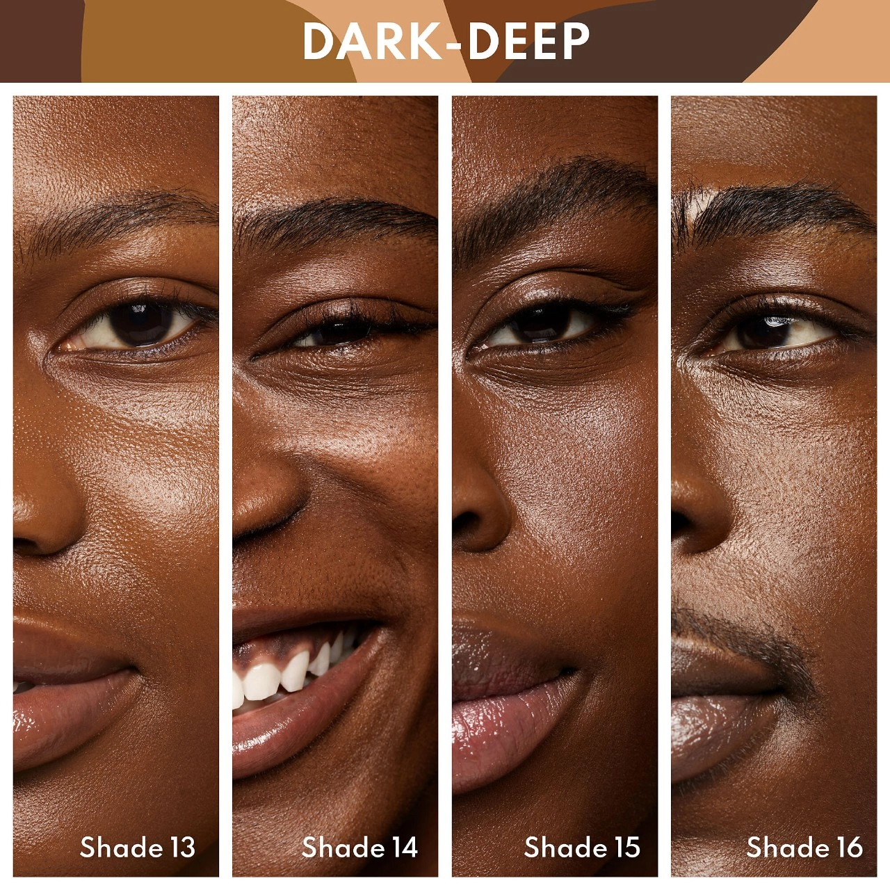 Danessa Myricks Beauty Yummy Skin Soothing Serum Skin Tint Foundation with Peptides + Ceramides Color 14 - Deep Skin with Warm Golden Undertones - Image 4