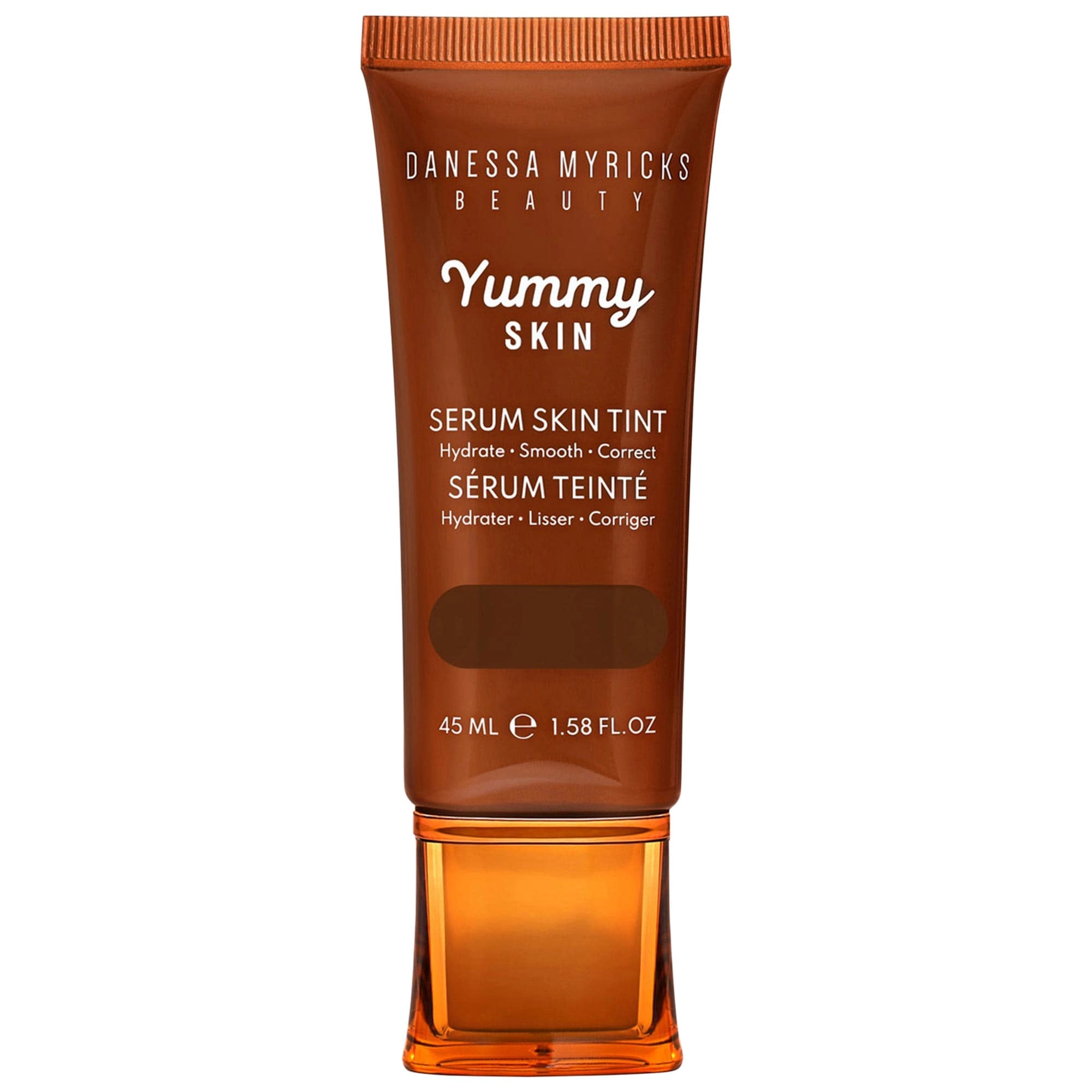 Danessa Myricks Beauty Yummy Skin Soothing Serum Skin Tint Foundation with Peptides + Ceramides Color 14 - Deep Skin with Warm Golden Undertones