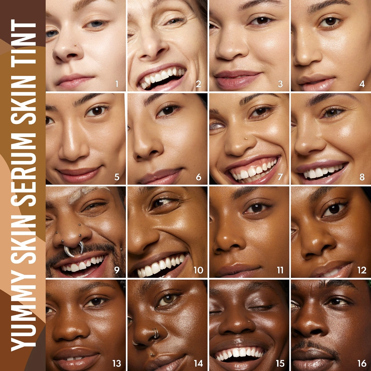Danessa Myricks Beauty Yummy Skin Soothing Serum Skin Tint Foundation with Peptides + Ceramides Color 15 - Deep Skin with Warm Undertones - Image 6