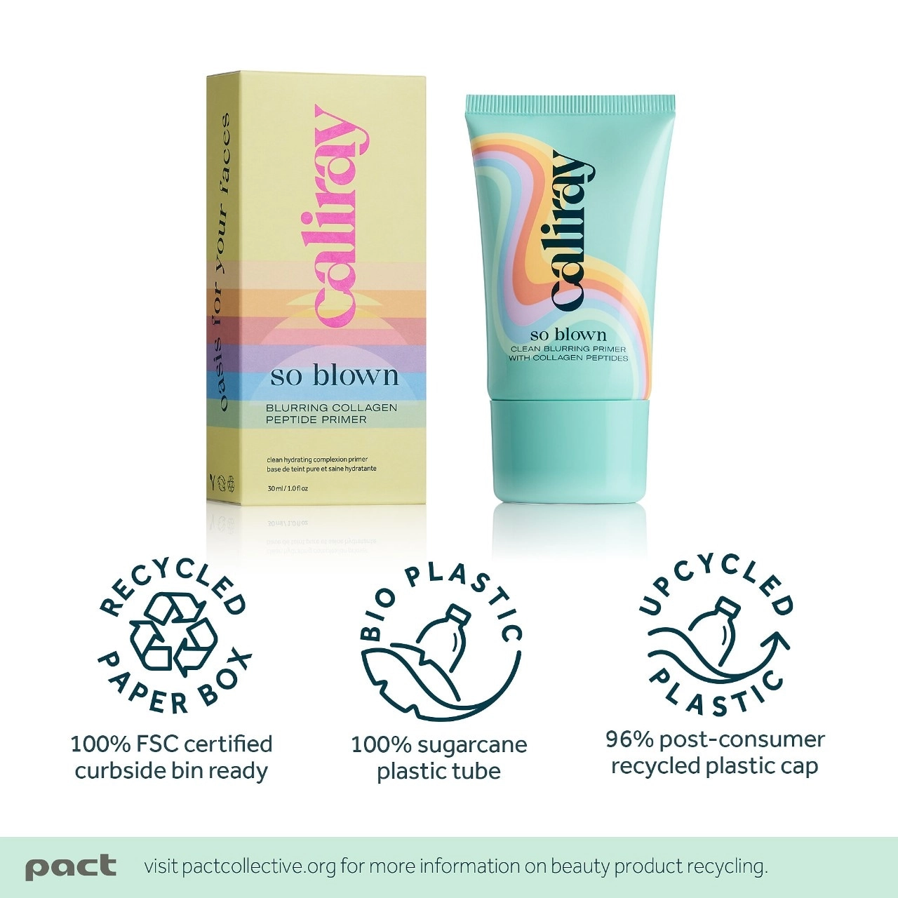 caliray Mini So Blown Blurring & Hydrating Collagen Peptide Primer With Niacinamide - Image 26