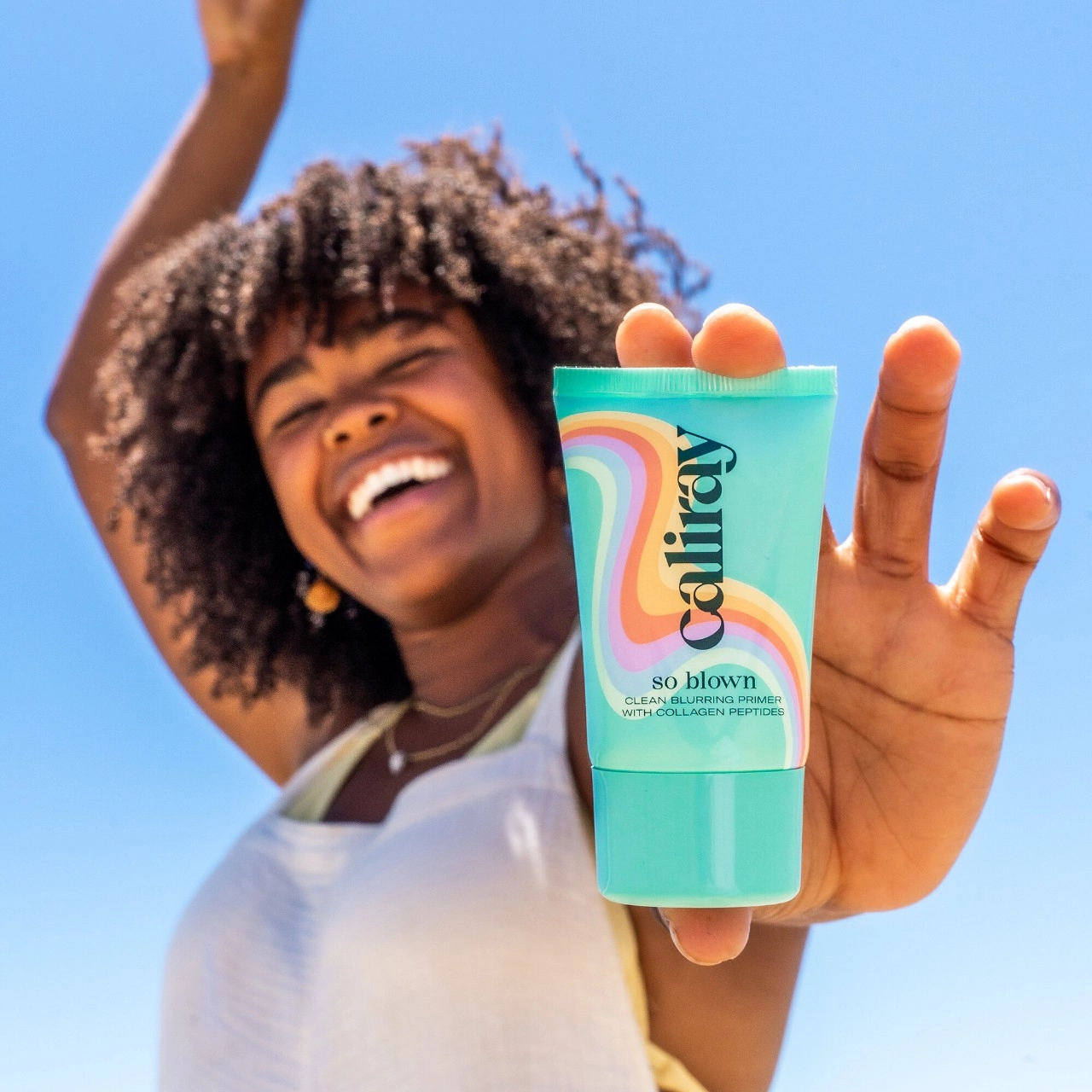 caliray Mini So Blown Blurring & Hydrating Collagen Peptide Primer With Niacinamide - Image 4