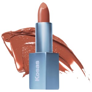 Kosas Weightless Lip Color Nourishing Satin Lipstick in High Cut - Warm Rosy Pink