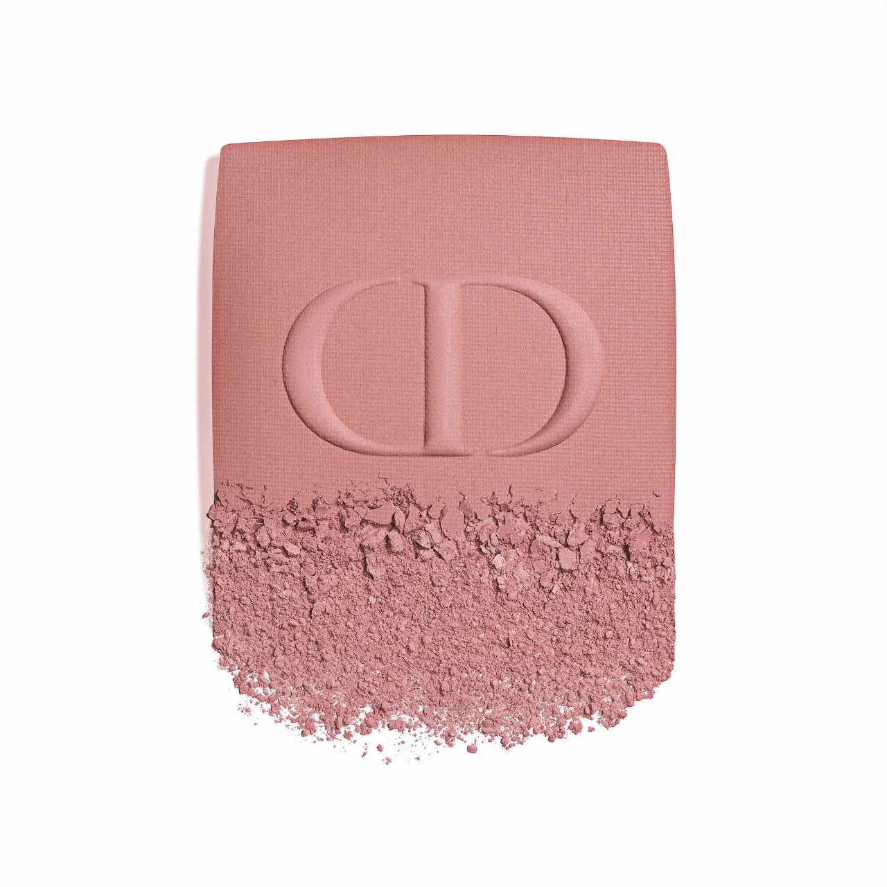 Dior Rouge Blush Color 100 Nude Look - Pressed Powder Formula - Image 2