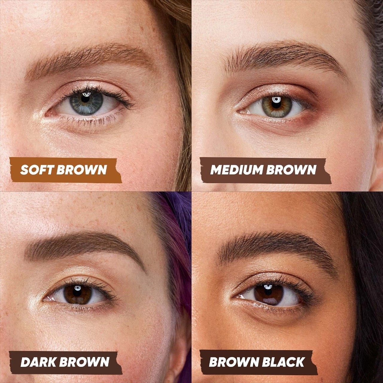 Kosas Brow Pop Nano Ultra-Fine Detailing + Feathering Eyebrow Pencil Color: Medium Brown - Image 4