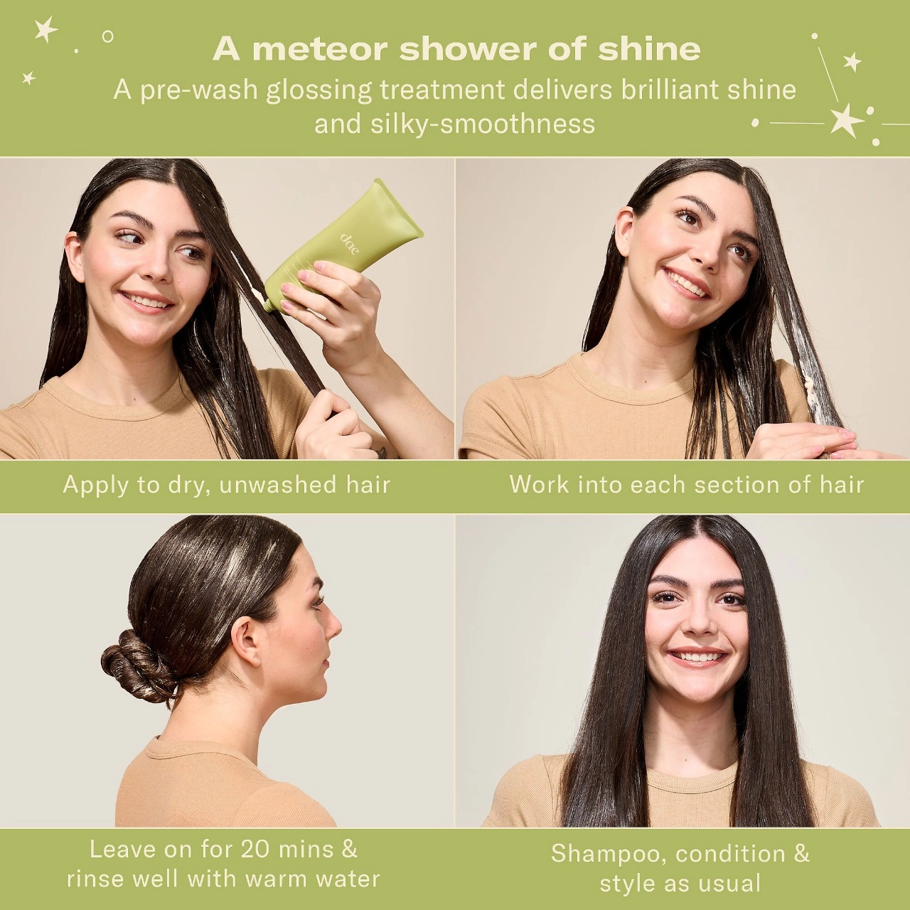 Stargloss Shine Hair Gloss Treatment 6 oz / 177 ml Hydrating Clean Frizz Trending on Social Increases Shine - Image 7