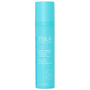 TULA Skincare Secret Solutions Pro-Glycolic® 10% Resurfacing Treatment Toner 3 oz / 90 ml