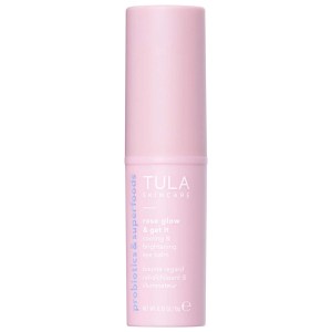 TULA Skincare Rose Glow + Get It Cooling & Brightening Eye Balm 3.5 oz / 10 g Hyaluronic Acid