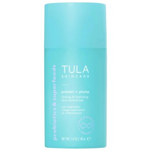TULA Skincare Protect + Plump Firming & Hydrating Face Moisturizer 1.6 oz / 46 g - Anti-Aging, Dry Skin