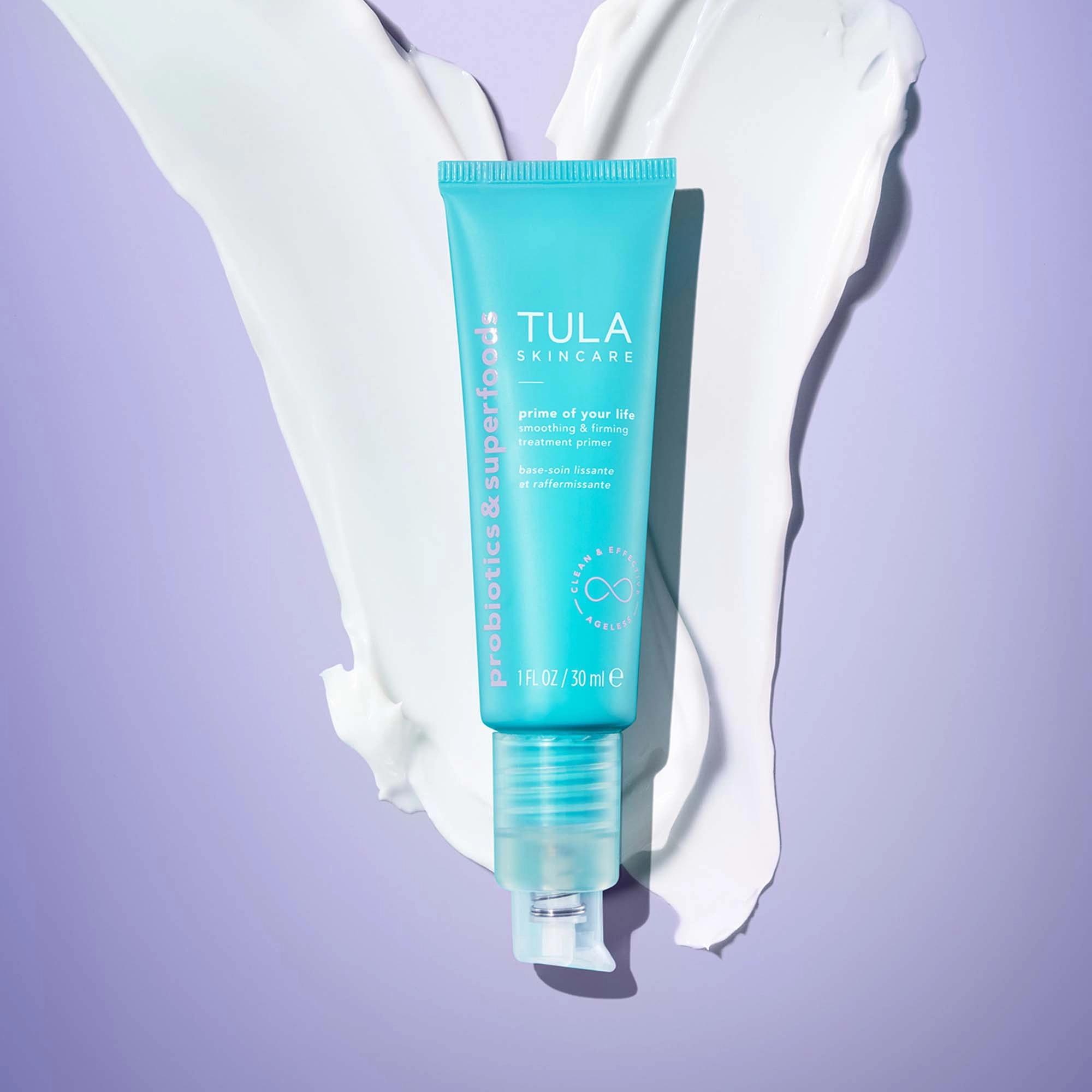 TULA Skincare Prime of Your Life Smoothing & Firming Treatment Primer 1 oz / 30 ml Hyaluronic Acid - Image 2