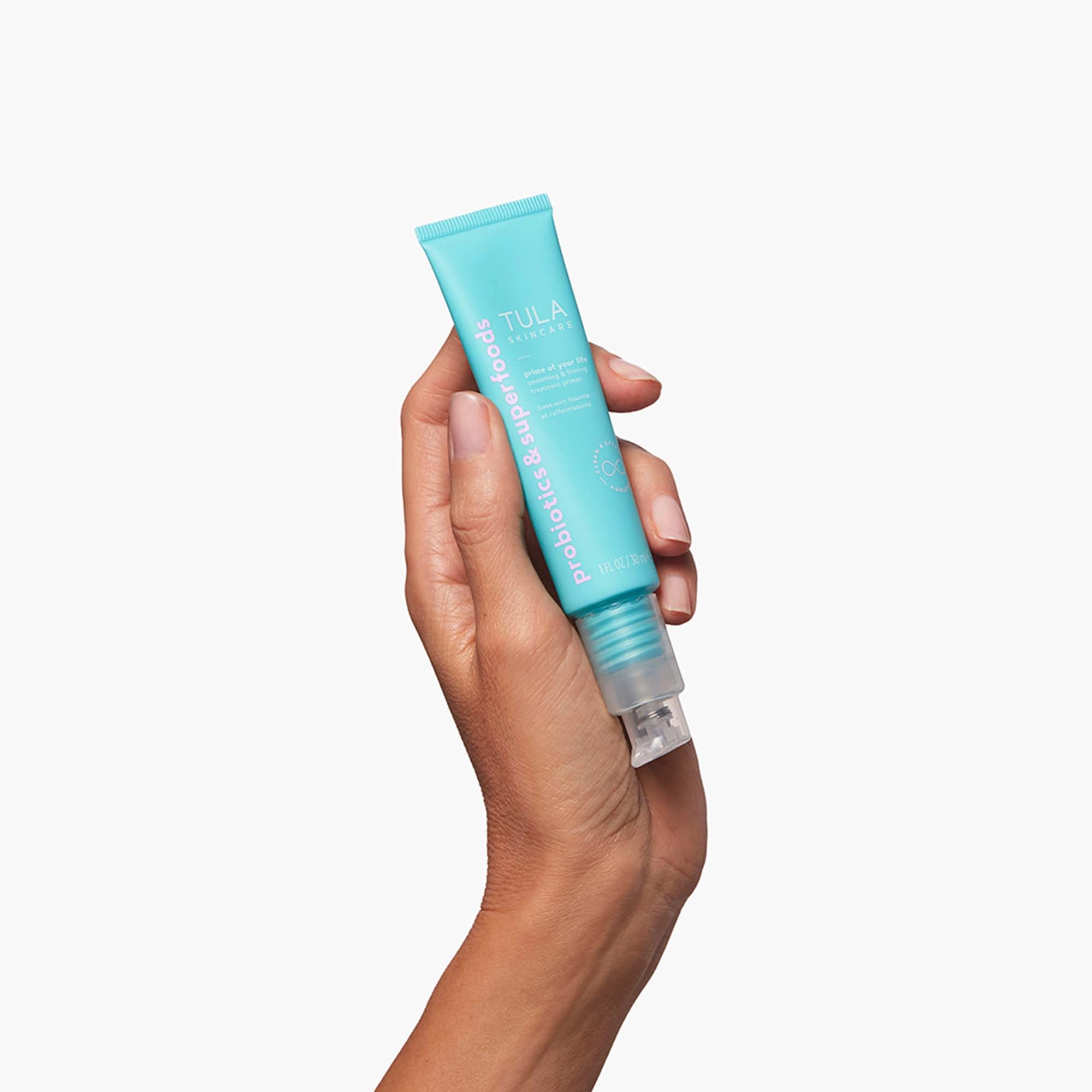 TULA Skincare Prime of Your Life Smoothing & Firming Treatment Primer 1 oz / 30 ml Hyaluronic Acid - Image 6
