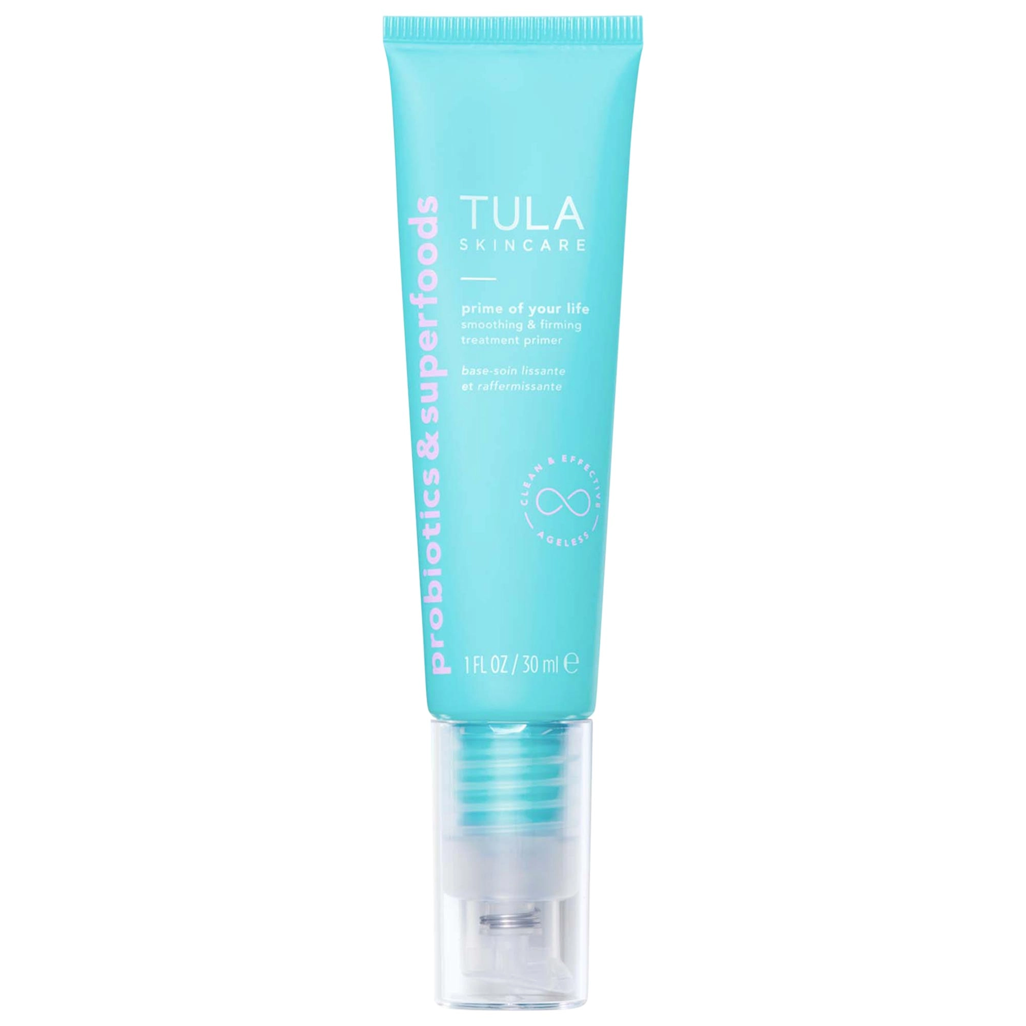 TULA Skincare Prime of Your Life Smoothing & Firming Treatment Primer 1 oz / 30 ml Hyaluronic Acid