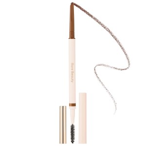 Rare Beauty by Selena Gomez Brow Harmony Precision Eyebrow Pencil - Warm Brown, Vegan, Waterproof