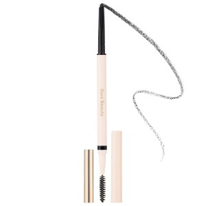 Rare Beauty by Selena Gomez Brow Harmony Precision Eyebrow Pencil - Soft Black, Vegan, Waterproof
