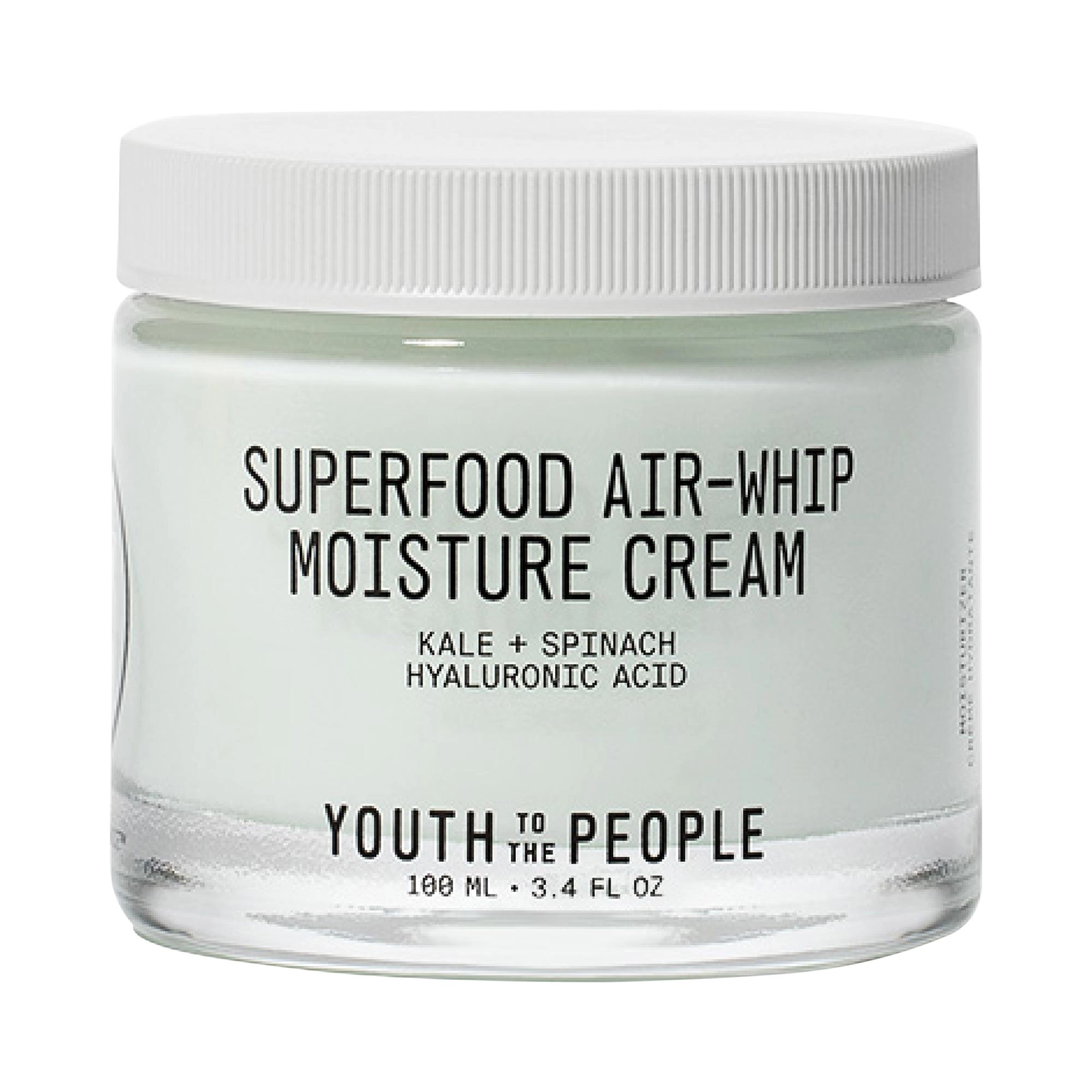 Youth To The People Superfood Air-Whip Lightweight Face Moisturizer with Hyaluronic Acid - 3.4 oz / 100 ml