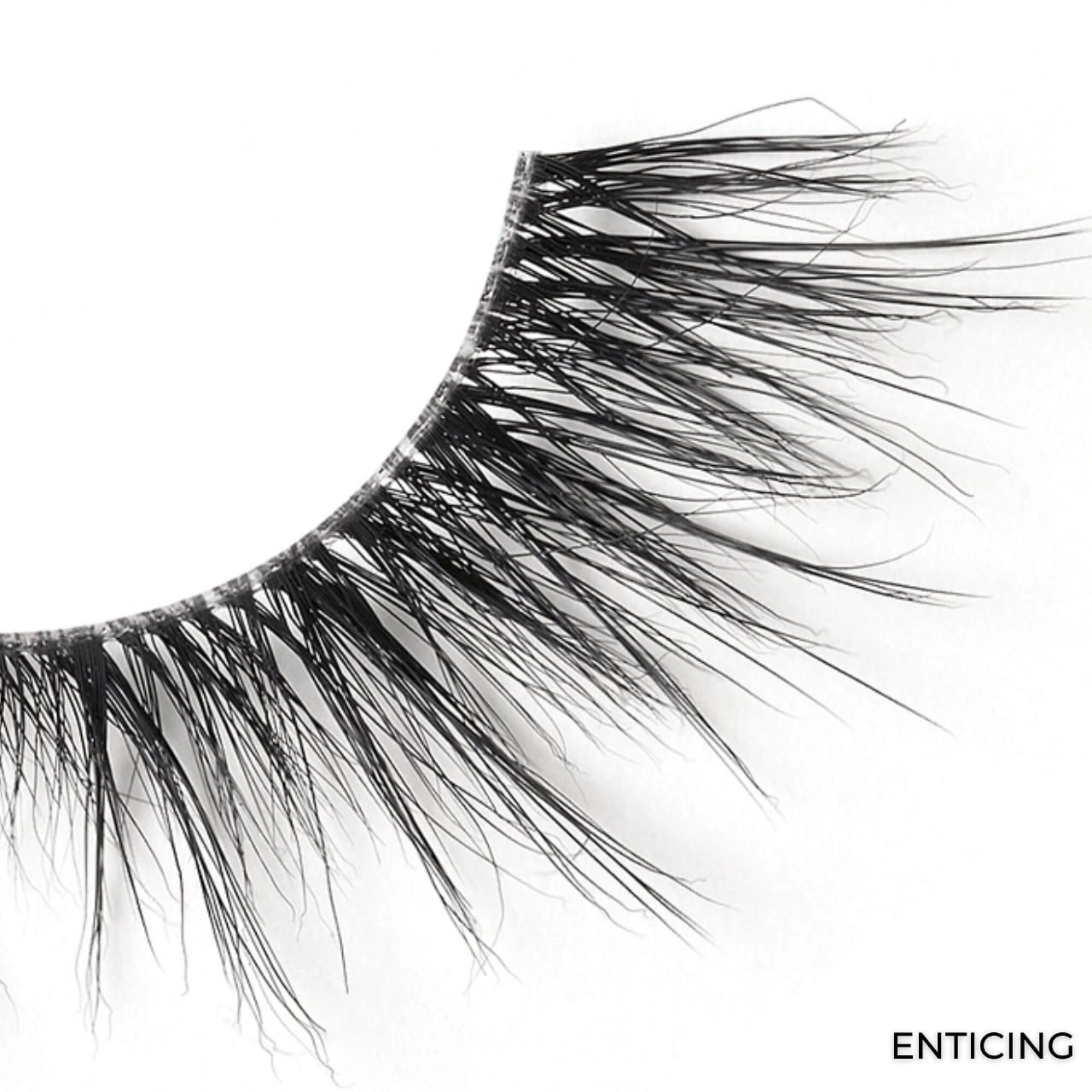 Lilly Lashes Sheer Band False Eyelashes Color: Enticing - Half Lash - Image 8
