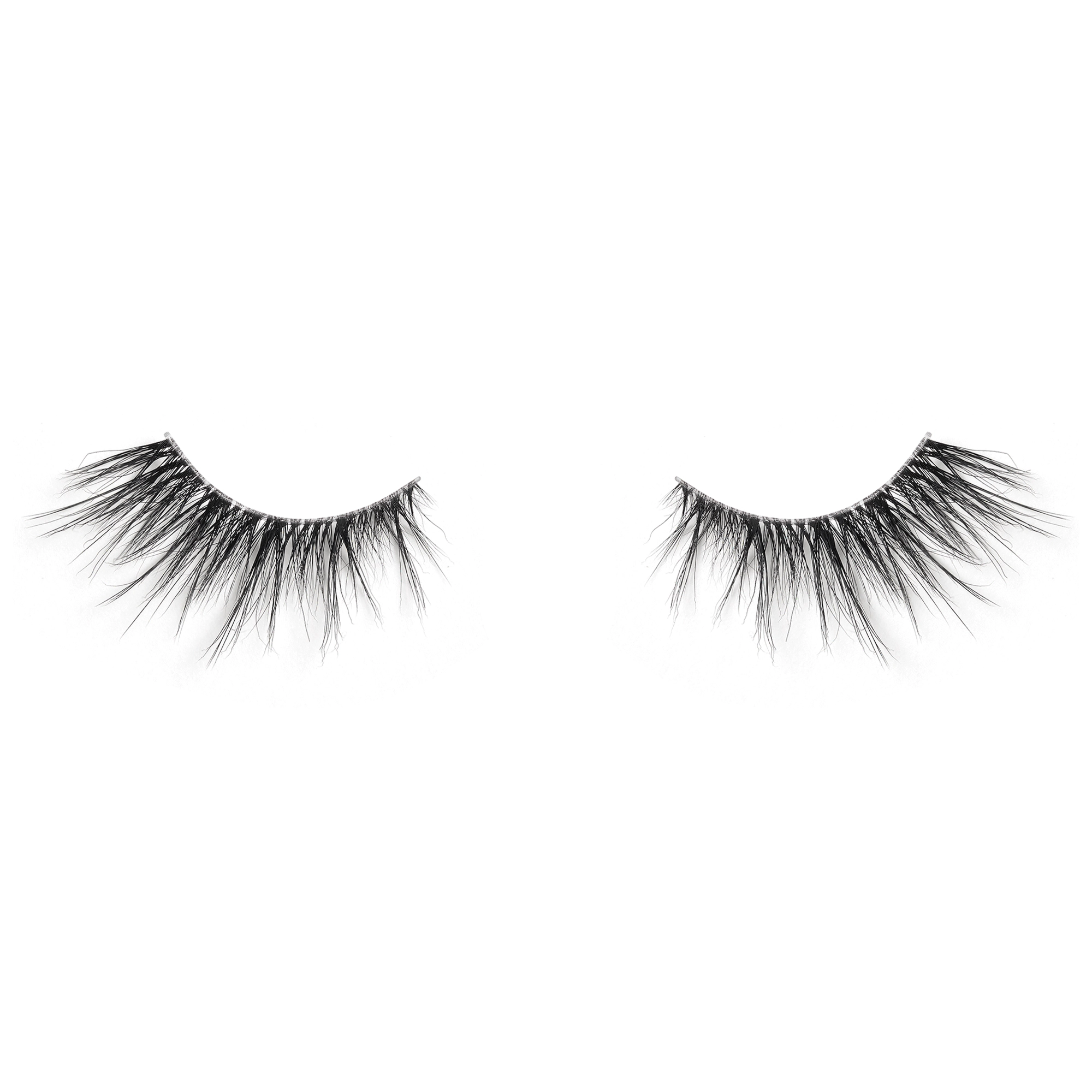 Lilly Lashes Sheer Band False Eyelashes Color: Enticing - Half Lash - Image 2