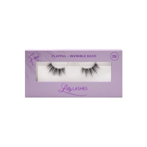 Lilly Lashes Sheer Band False Eyelashes Color: Playful