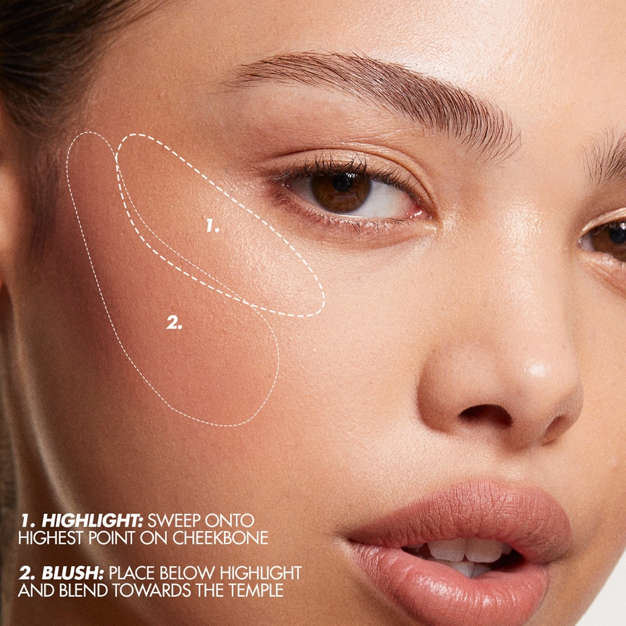 MAKE UP FOR EVER Artist Longwear Skin-Fusing Powder Blush in B340 Spirited Sienna - Image 7