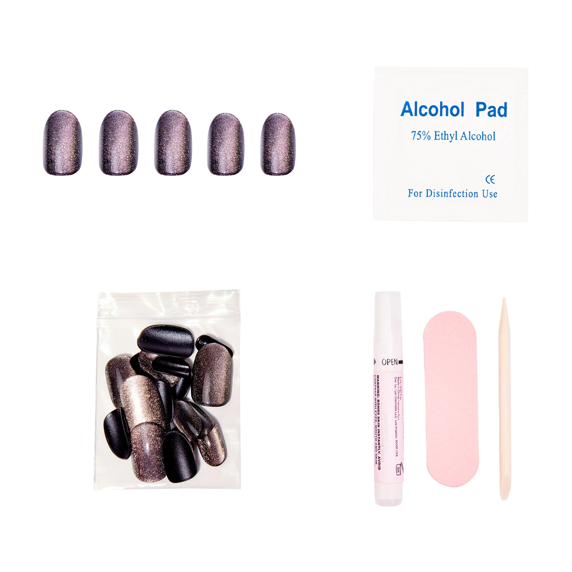 Glamnetic Press-On Nail Kit Color: Galactic Limited Edition - Image 3