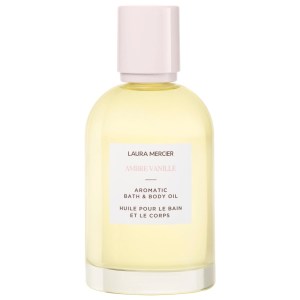 Laura Mercier Aromatic Bath & Body Oil - Ambre Vanille, Dryness, Paraben-Free, Cruelty-Free
