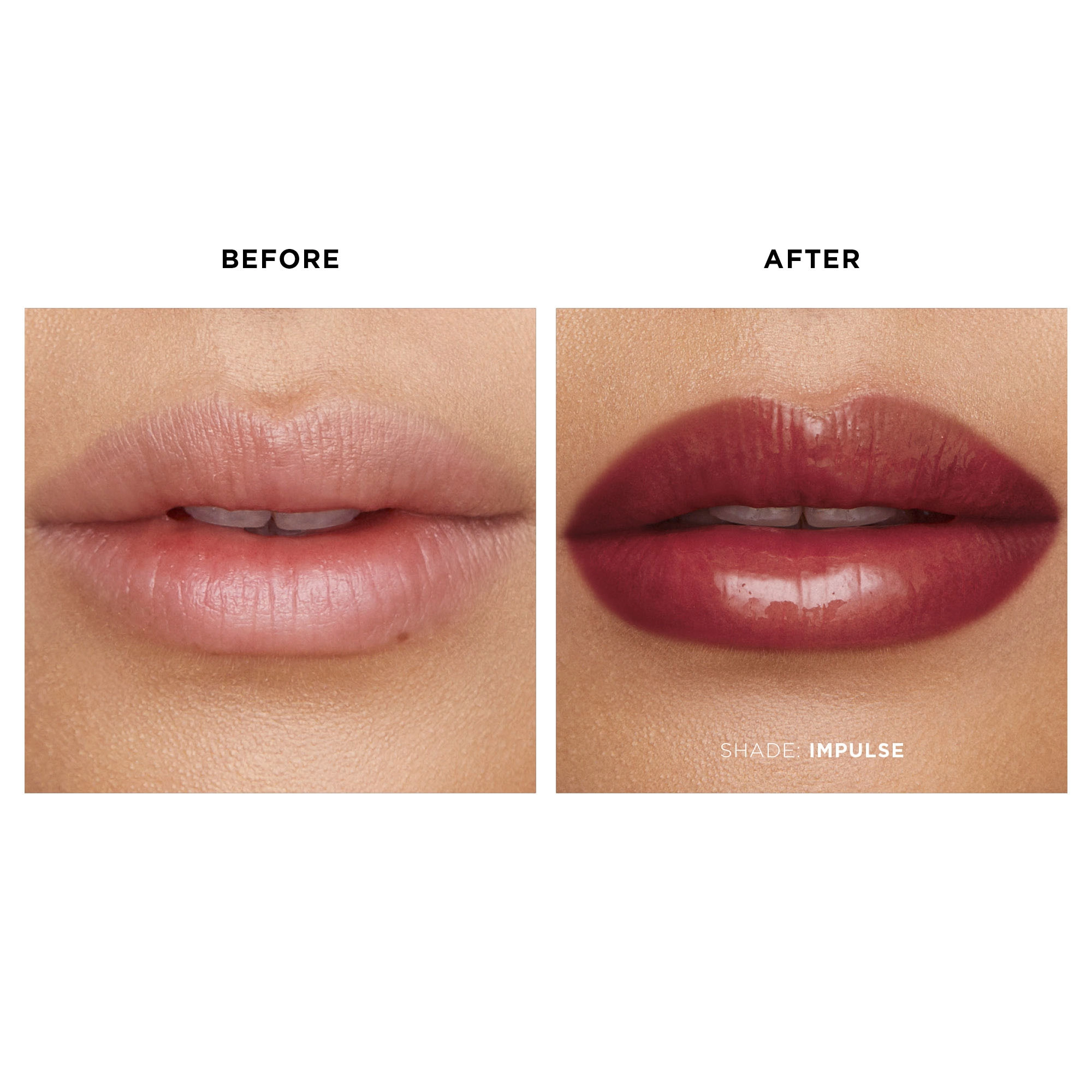 Hourglass Phantom Volumizing Glossy Lip Balm Color: Impulse - Deep Red - Image 3