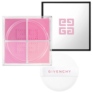 Givenchy Prisme Libre Loose Powder Blush 12H Radiance Color 1 - Mousseline Lilas - Cool-Toned Light Pink & Lilac
