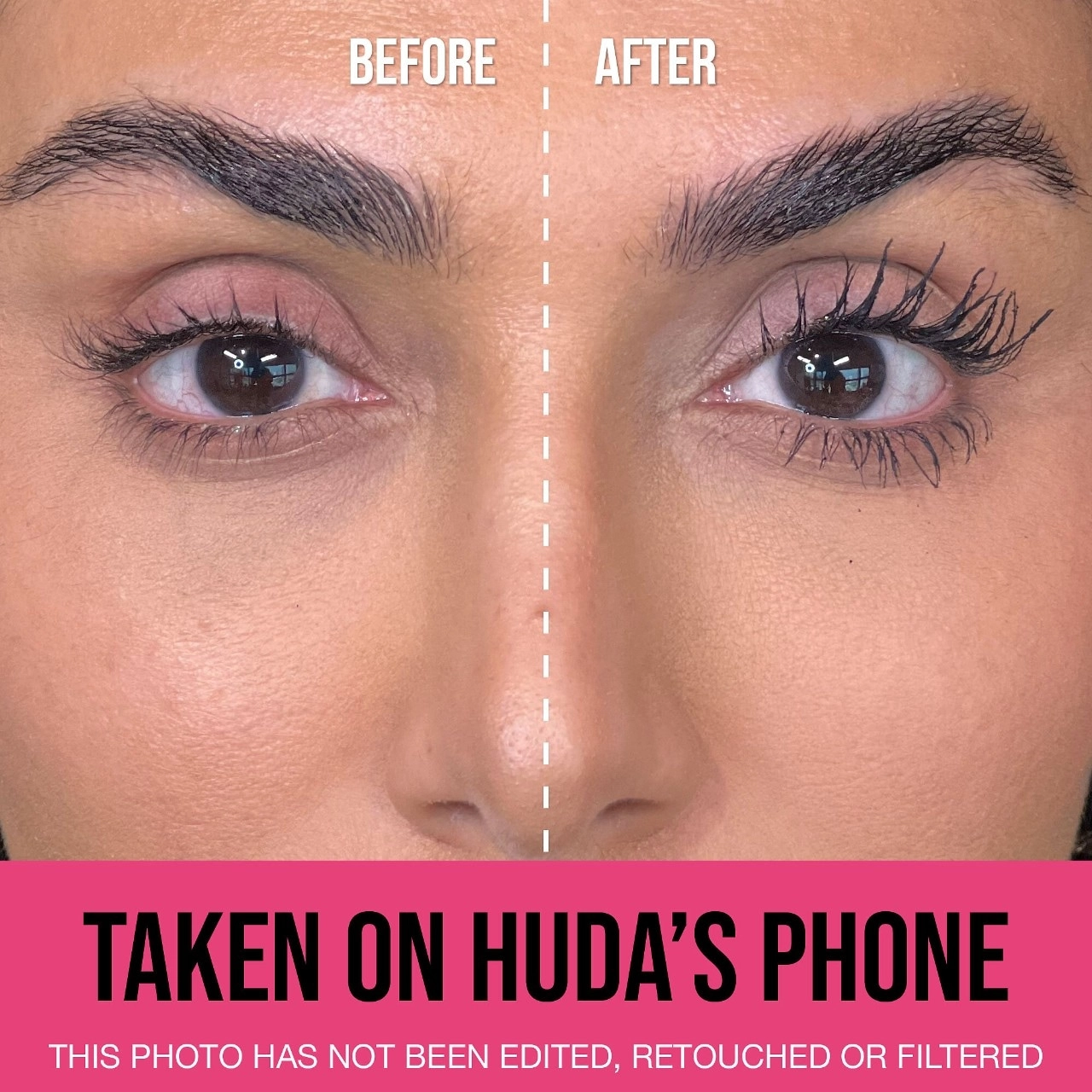 HUDA BEAUTY 1 Coat WOW! Extra Volumizing and Lifting Mascara - Very Vanta - Extreme Black - Image 2