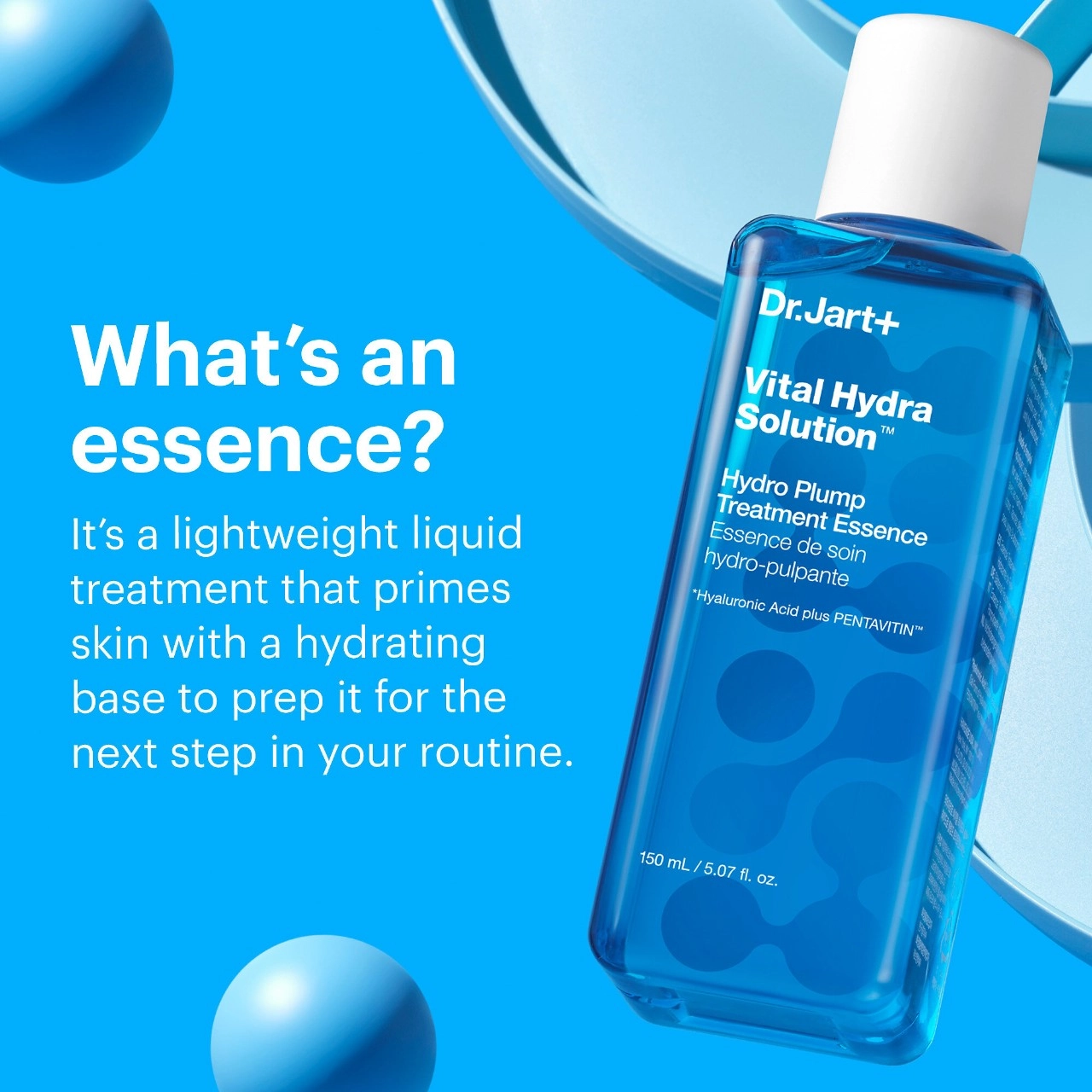 Dr. Jart+ Vital Hydra Solution™ Hydro Plump Treatment Essence with Hyaluronic Acid 5.07 oz / 150 ml - Image 5