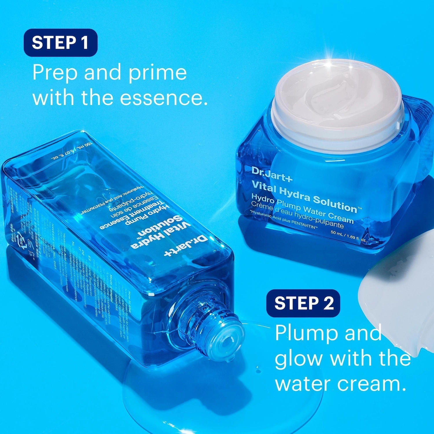 Dr. Jart+ Vital Hydra Solution™ Hydro Plump Treatment Essence with Hyaluronic Acid 5.07 oz / 150 ml - Image 8