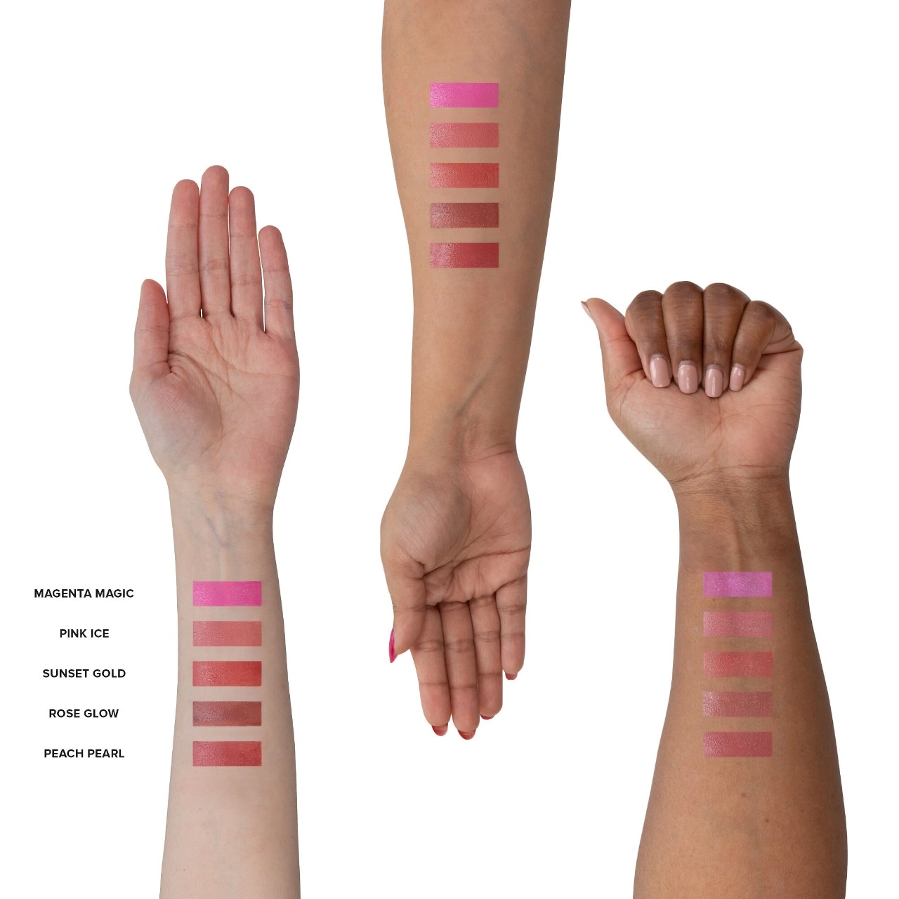 NUDESTIX Nudies Matte + Glow Core All Over Face Plumping Peptide Blush - Rose Glow - Image 4