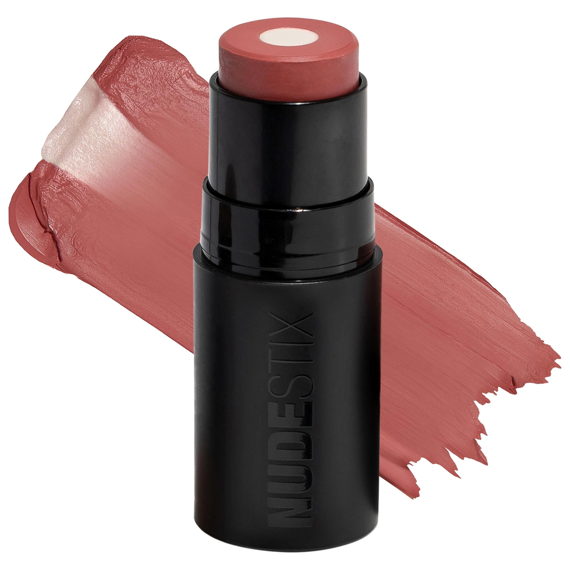 NUDESTIX Nudies Matte + Glow Core All Over Face Plumping Peptide Blush - Rose Glow