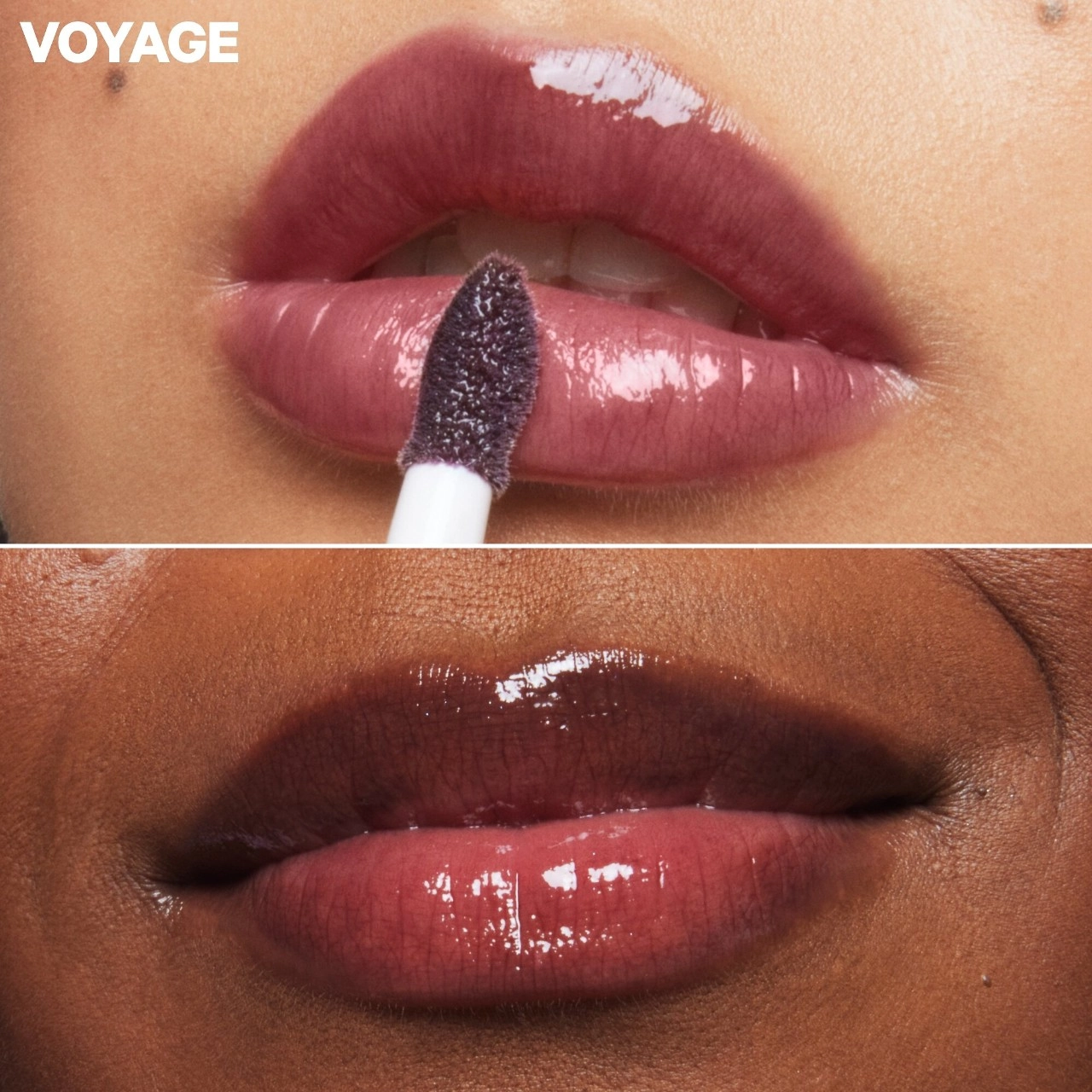 MILK MAKEUP Odyssey Hydrating Non-Sticky Lip Oil Gloss Color: Voyage - Blackberry - Image 2
