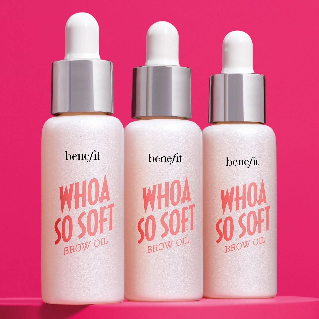 Benefit Cosmetics Whoa So Soft Conditioning Brow Oil 0.33 oz / 10 ml Liquid Formula Hydrating - Image 3