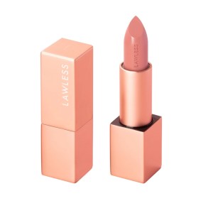 LAWLESS Forget the Filler Lip-Plumping Line-Smoothing Satin Cream Lipstick - Daisy Girl