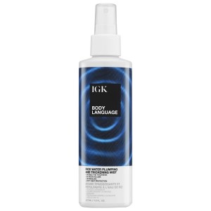 IGK Body Language Rice Water Plumping and Thickening Hair Mist 7 oz / 207 ml Vegan