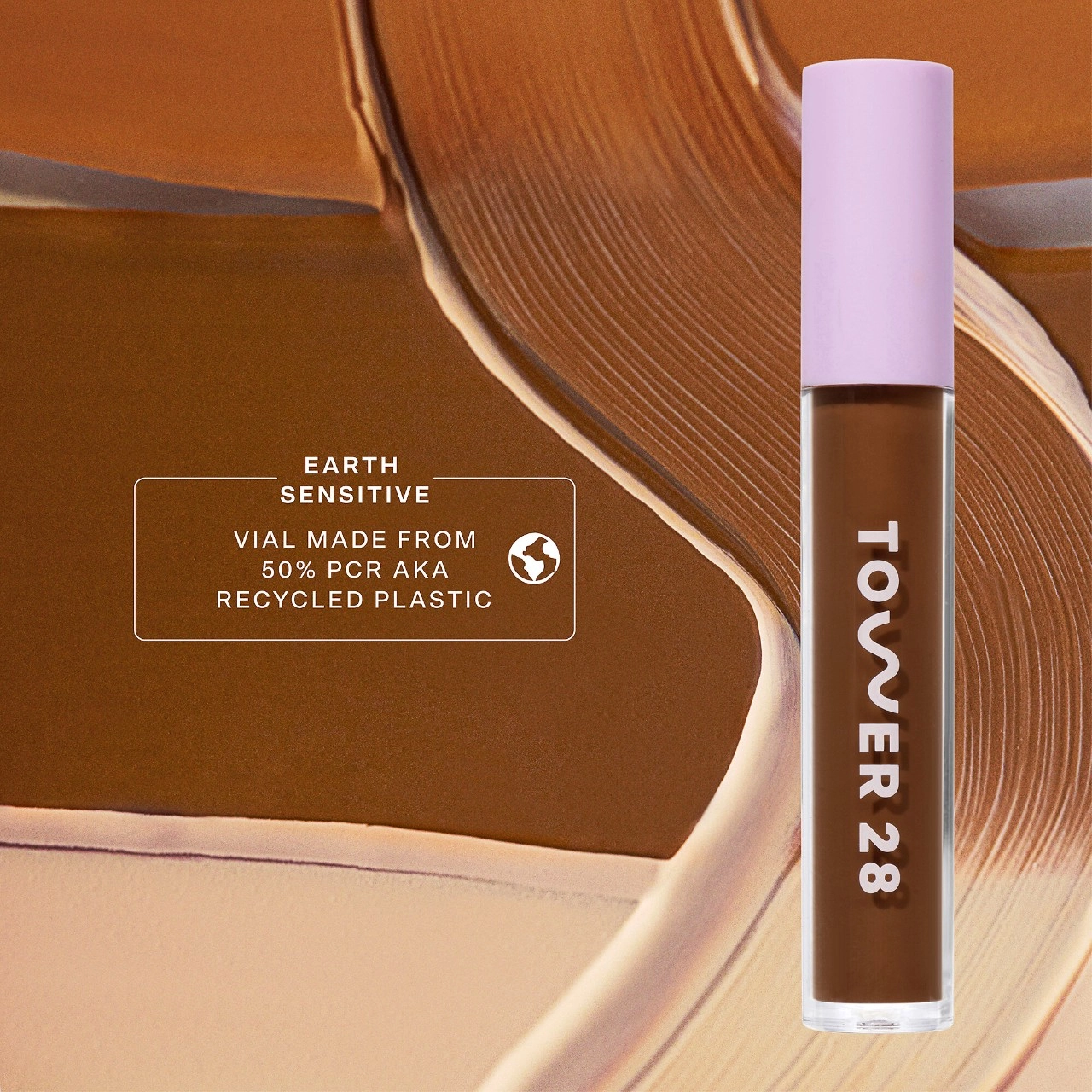 Tower 28 Beauty Swipe All-Over Hydrating Serum Concealer Color 14.0 PV - Tan Warm with Olive Undertones - Image 11